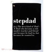 Stepdad Definition Golf Towel thumb 0