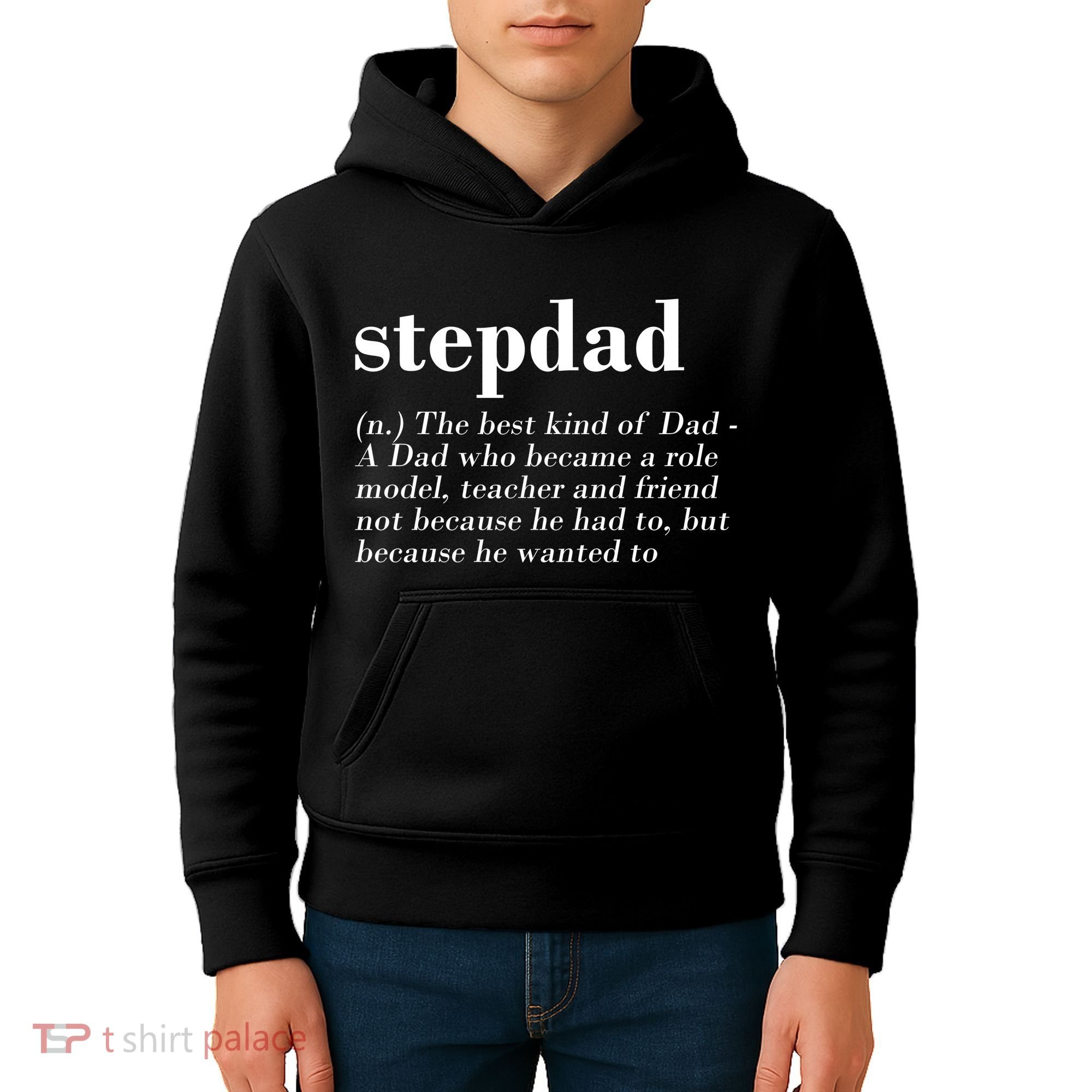 Stepdad Definition Kids Hoodie