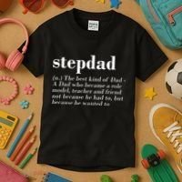 Stepdad Definition Kids T-Shirt thumb 3