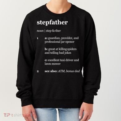 Stepfather Noun Definition Women's Sweatshirt