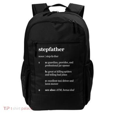 Stepfather Noun Definition Backpack