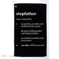 Stepfather Noun Definition Golf Towel thumb 0