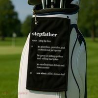 Stepfather Noun Definition Golf Towel thumb 2