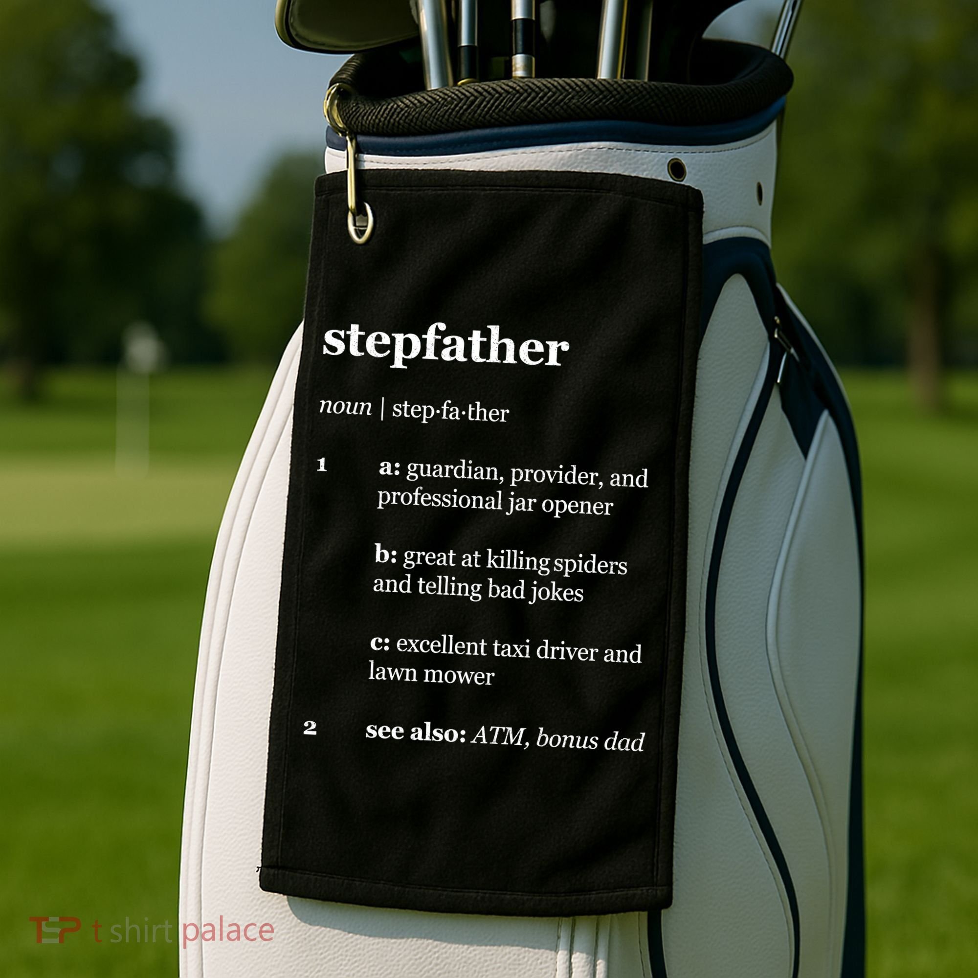 Stepfather Noun Definition Golf Towel
