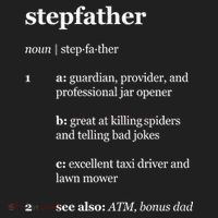 Stepfather Noun Definition Golf Towel thumb 3