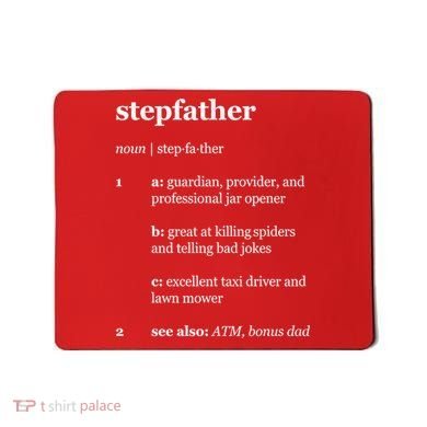 Stepfather Noun Definition Mousepad