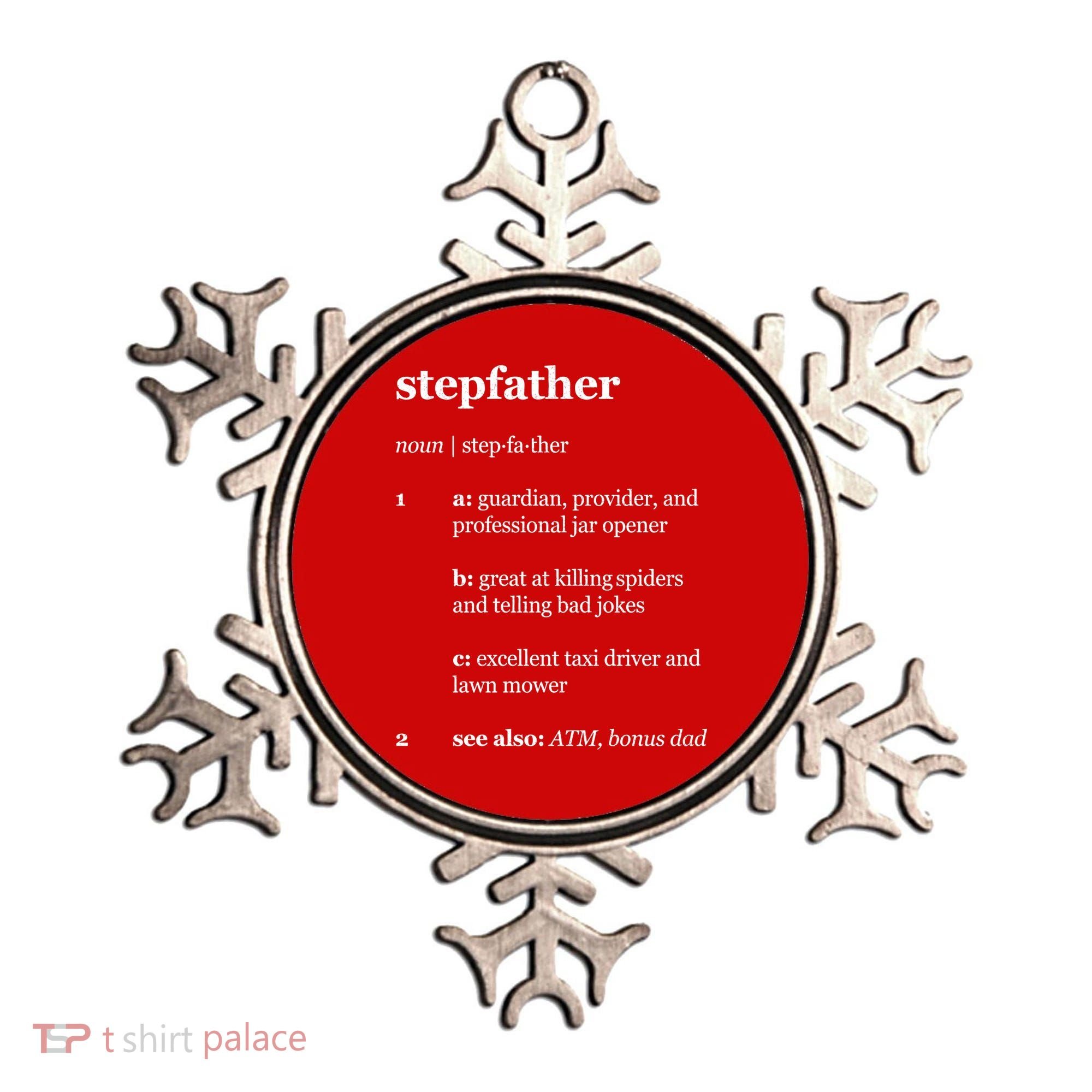 Stepfather Noun Definition Ornament