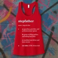 Stepfather Noun Definition Women's Tank Top thumb 3