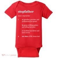 Stepfather Noun Definition Baby Bodysuit thumb 0