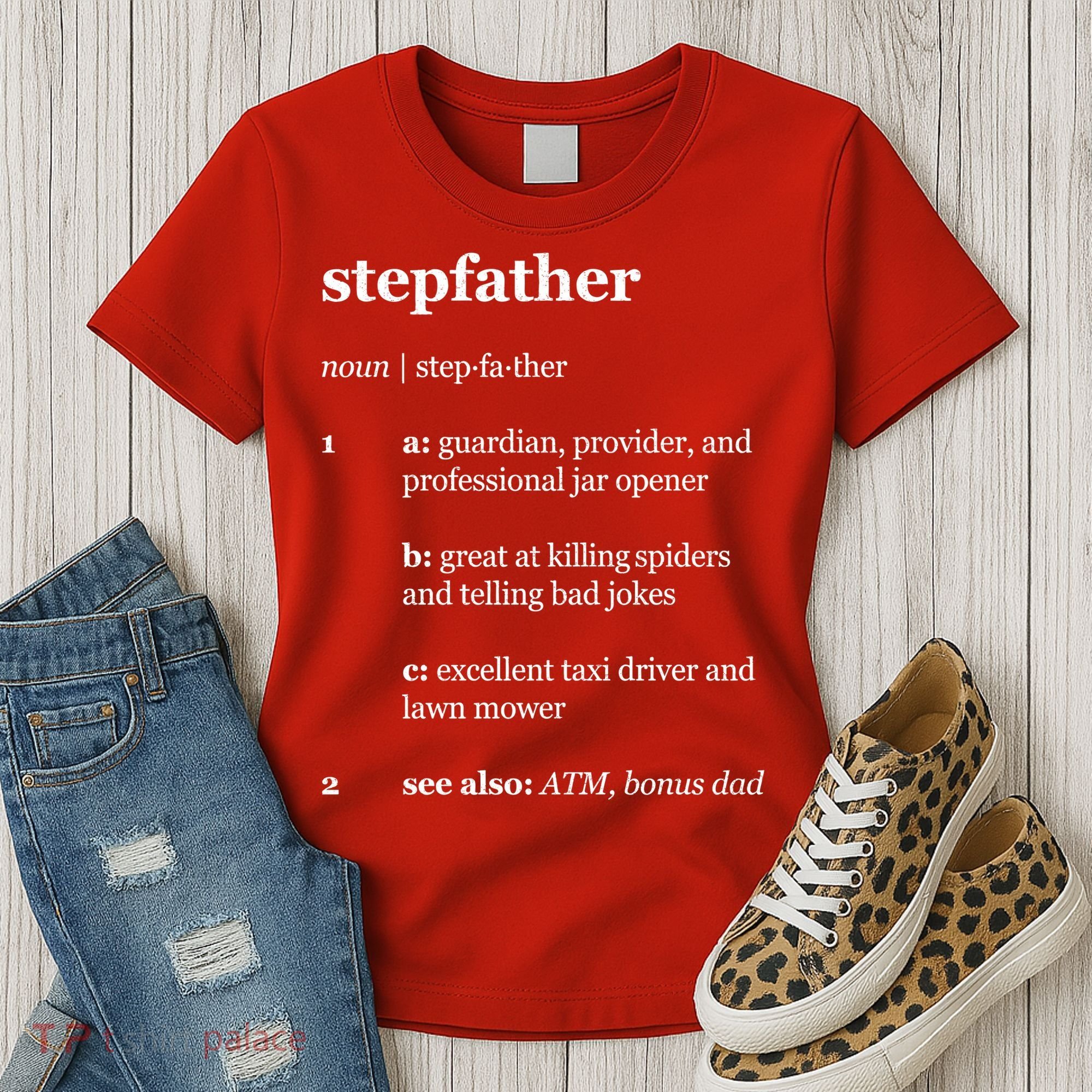 Stepfather Noun Definition Women's T-Shirt