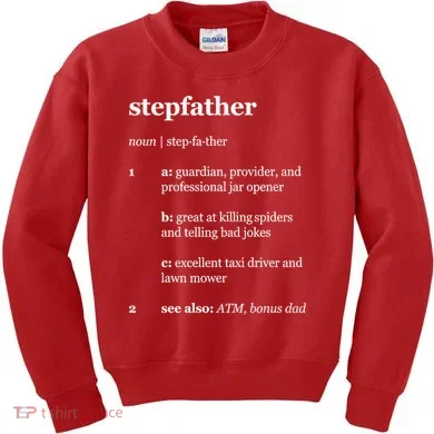 Stepfather Noun Definition Kids Sweatshirt
