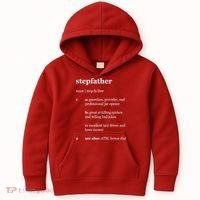 Stepfather Noun Definition Kids Hoodie thumb 0