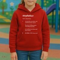Stepfather Noun Definition Kids Hoodie thumb 3