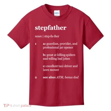 Stepfather Noun Definition Kids T-Shirt