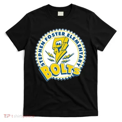 Stephen Foster Elementary Bolts Logo T-Shirt