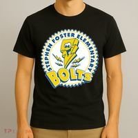 Stephen Foster Elementary Bolts Logo T-Shirt thumb 3