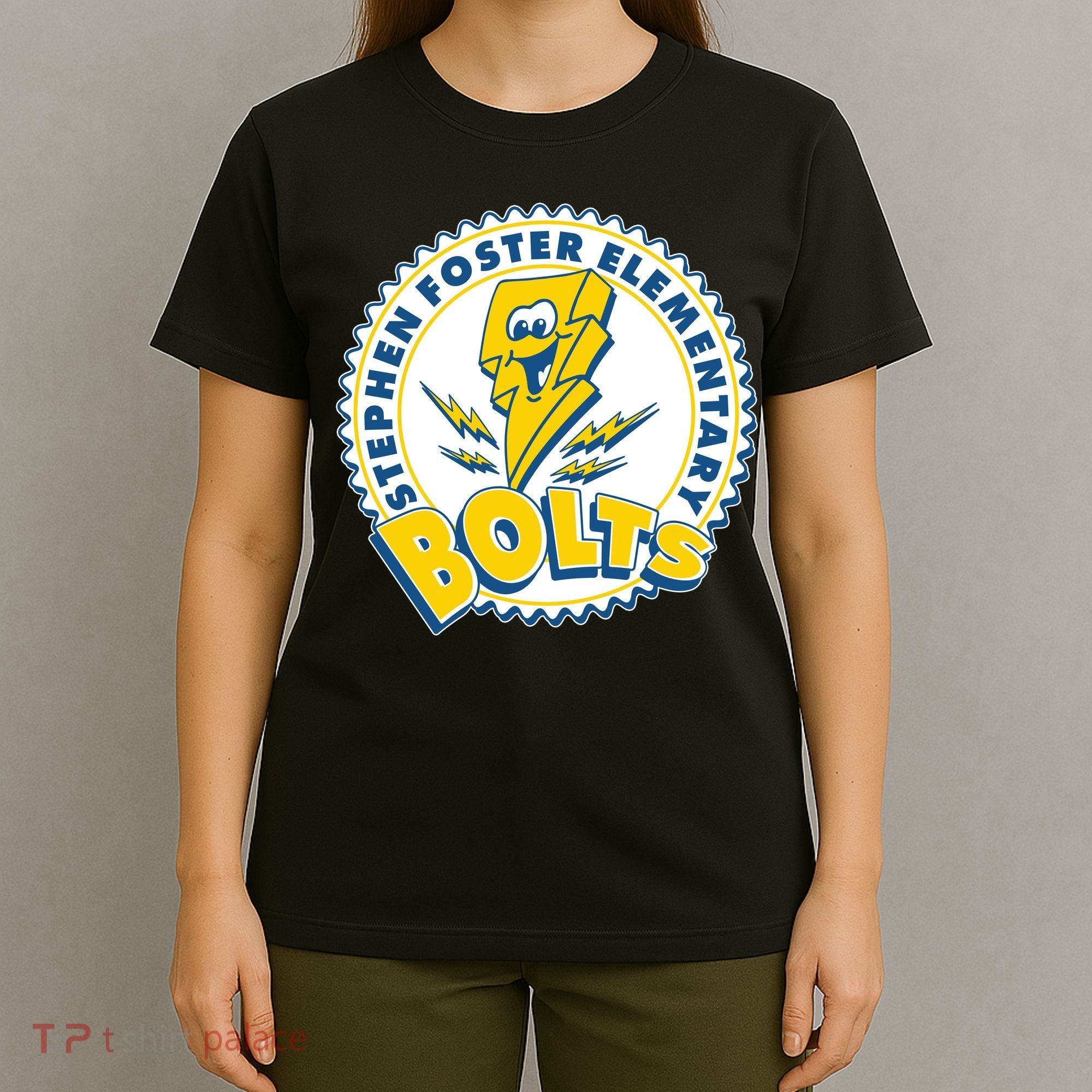 Stephen Foster Elementary Bolts Logo T-Shirt
