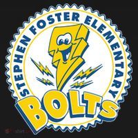 Stephen Foster Elementary Bolts Logo T-Shirt thumb 7