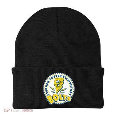 Stephen Foster Elementary Bolts Logo Beanie