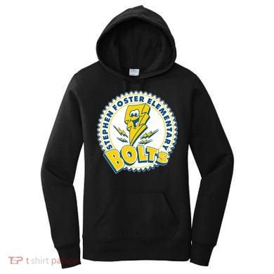 Stephen Foster Elementary Bolts Logo Women's Hoodie