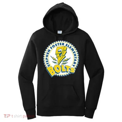Stephen Foster Elementary Bolts Logo Women's Hoodie