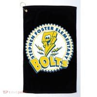 Stephen Foster Elementary Bolts Logo Golf Towel thumb 0