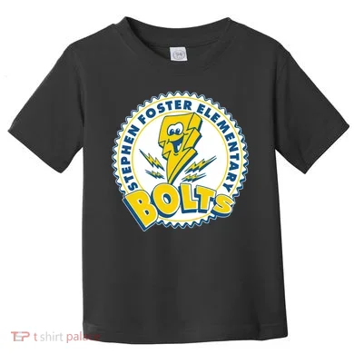 Stephen Foster Elementary Bolts Logo Toddler T-Shirt