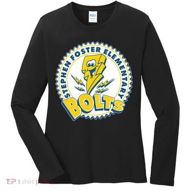 Stephen Foster Elementary Bolts Logo Women's Long Sleeve Shirt