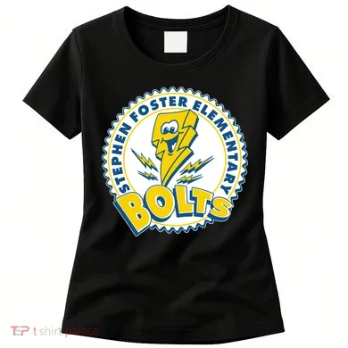 Stephen Foster Elementary Bolts Logo Women's T-Shirt