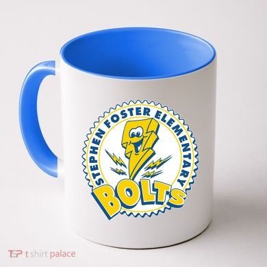 Stephen Foster Elementary Bolts Logo Coffee Mug
