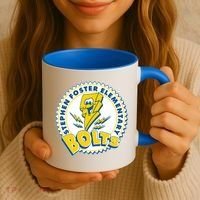 Stephen Foster Elementary Bolts Logo Coffee Mug thumb 3