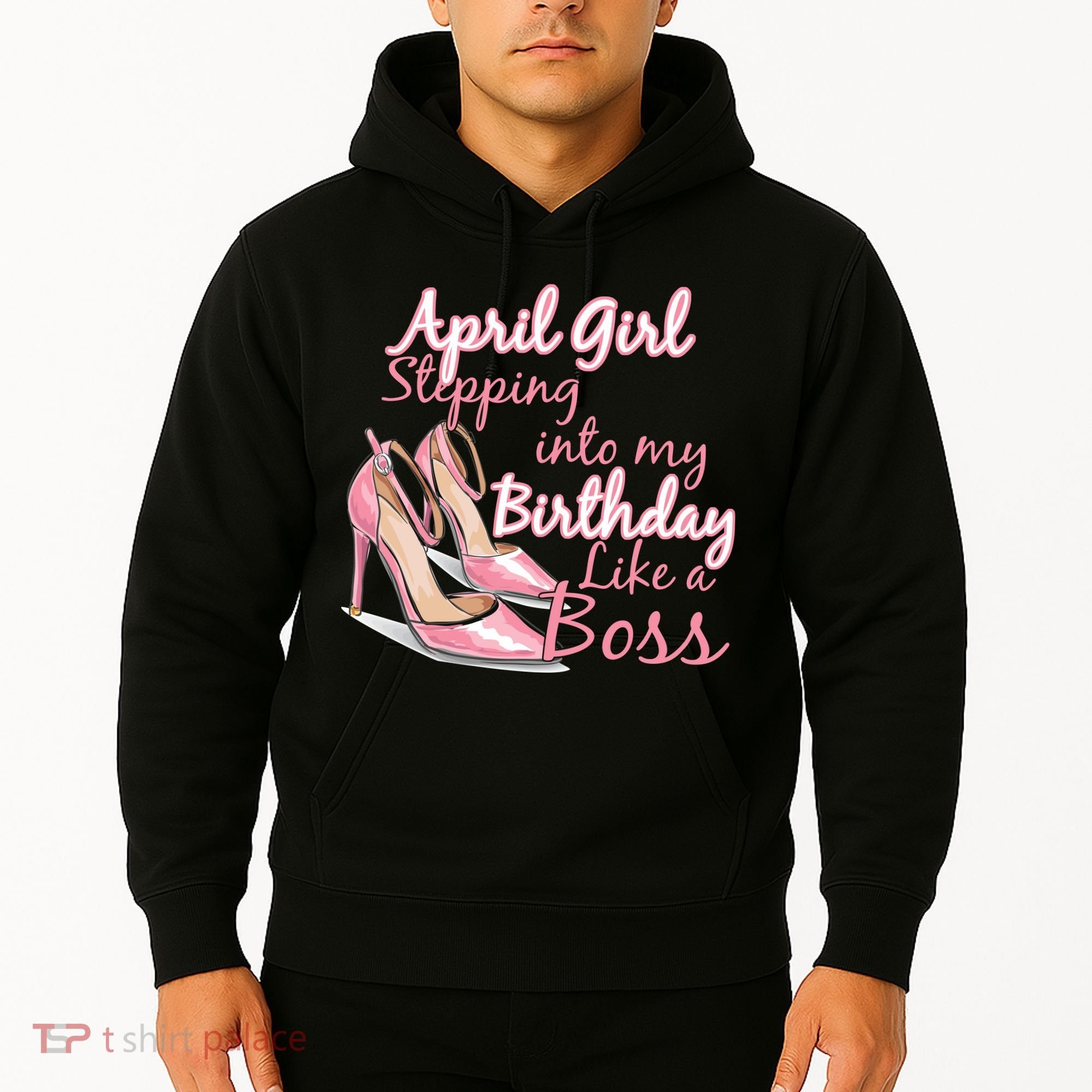 Stepping into April like a boss Hoodie
