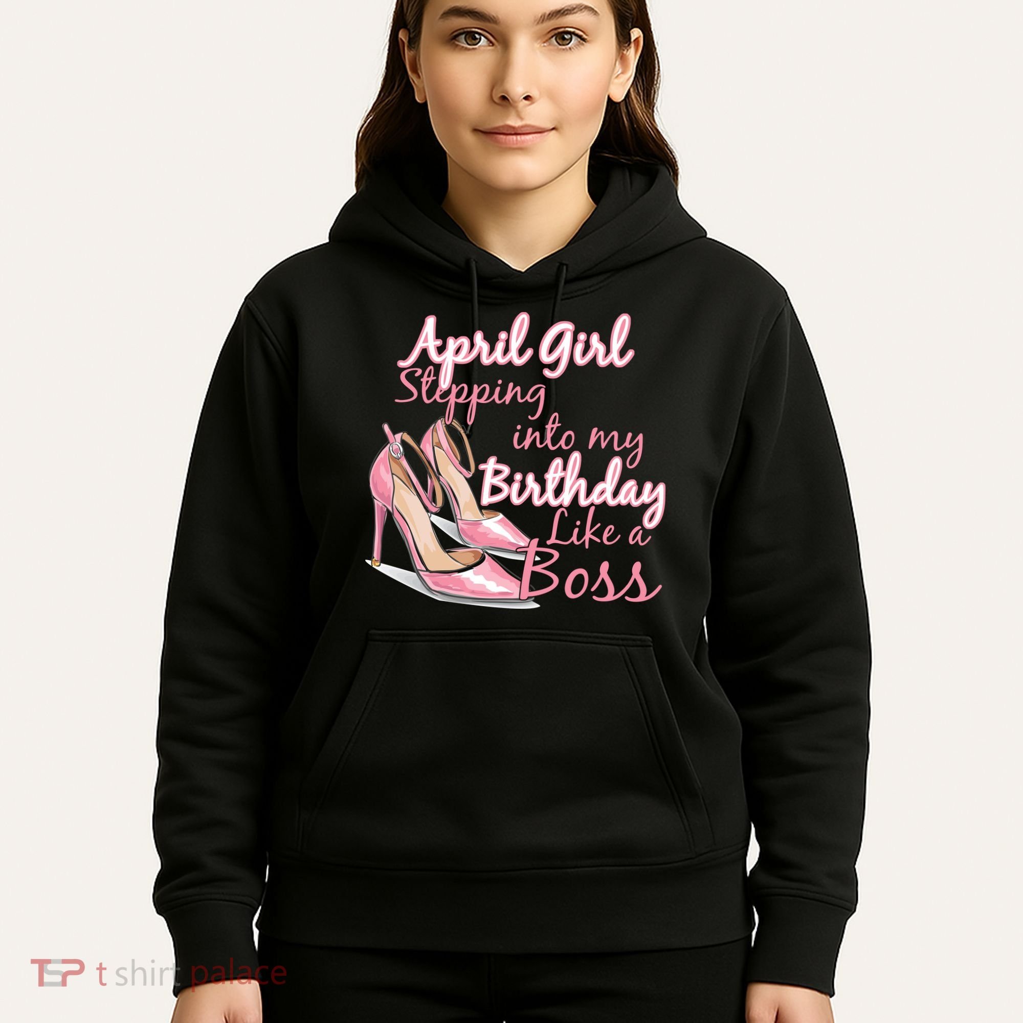 Stepping into April like a boss Hoodie