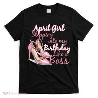 Stepping into April like a boss T-Shirt thumb 0
