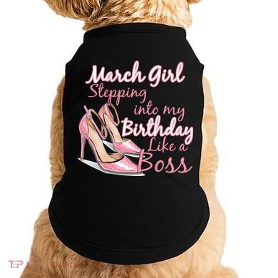 Stepping into March like a boss Doggie Tank