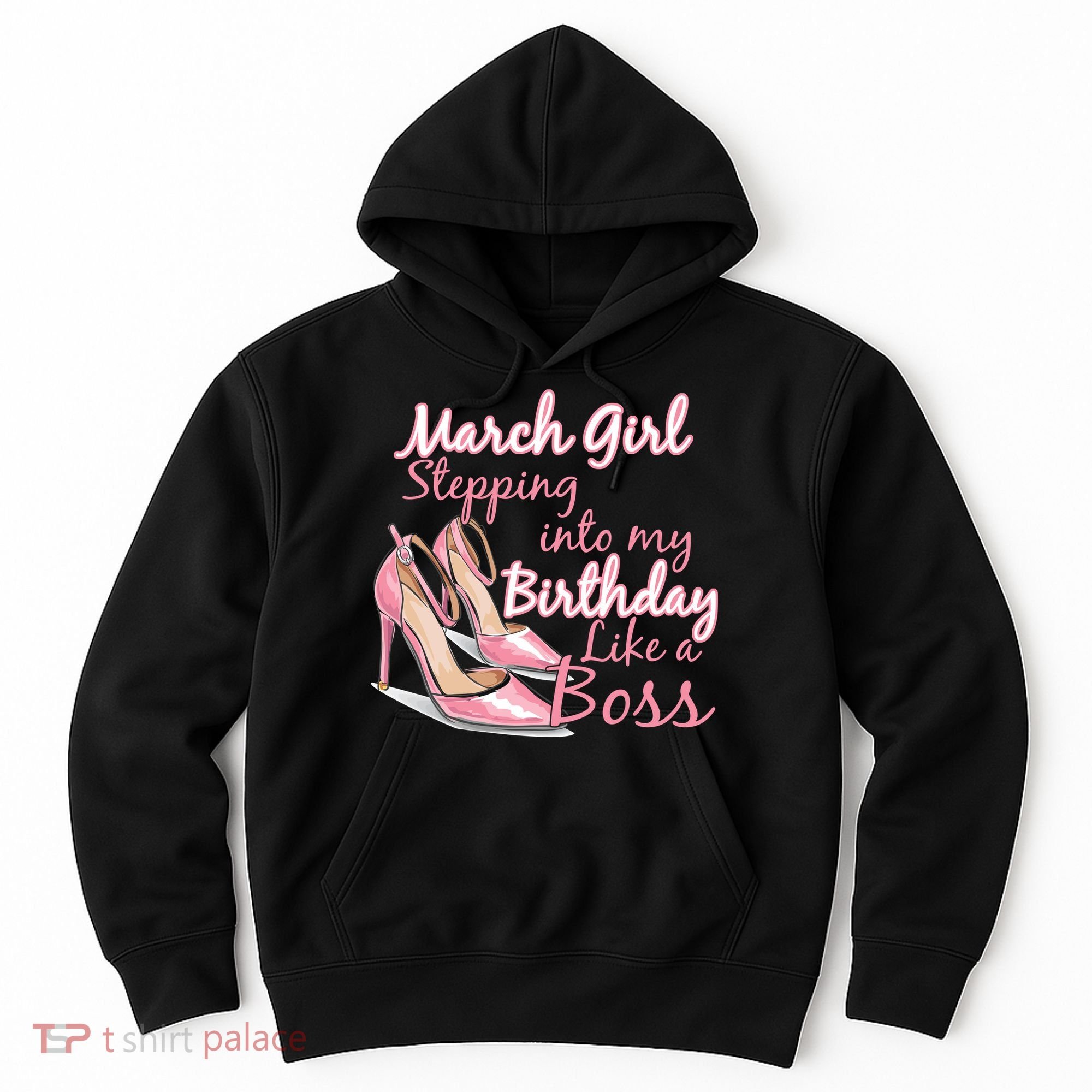 Stepping into March like a boss Hoodie