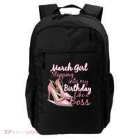 Stepping into March like a boss Backpack thumb 0