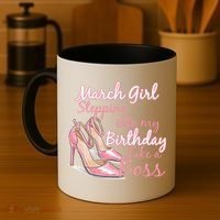 Stepping into March like a boss Coffee Mug thumb 4