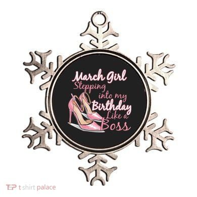 Stepping into March like a boss Ornament