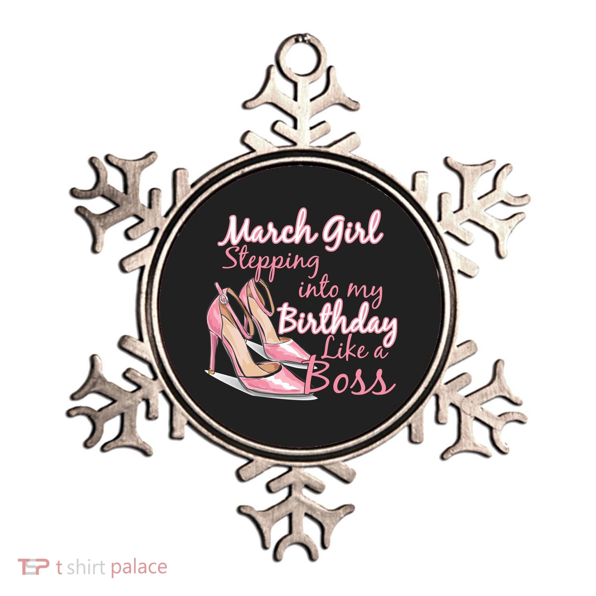 Stepping into March like a boss Ornament