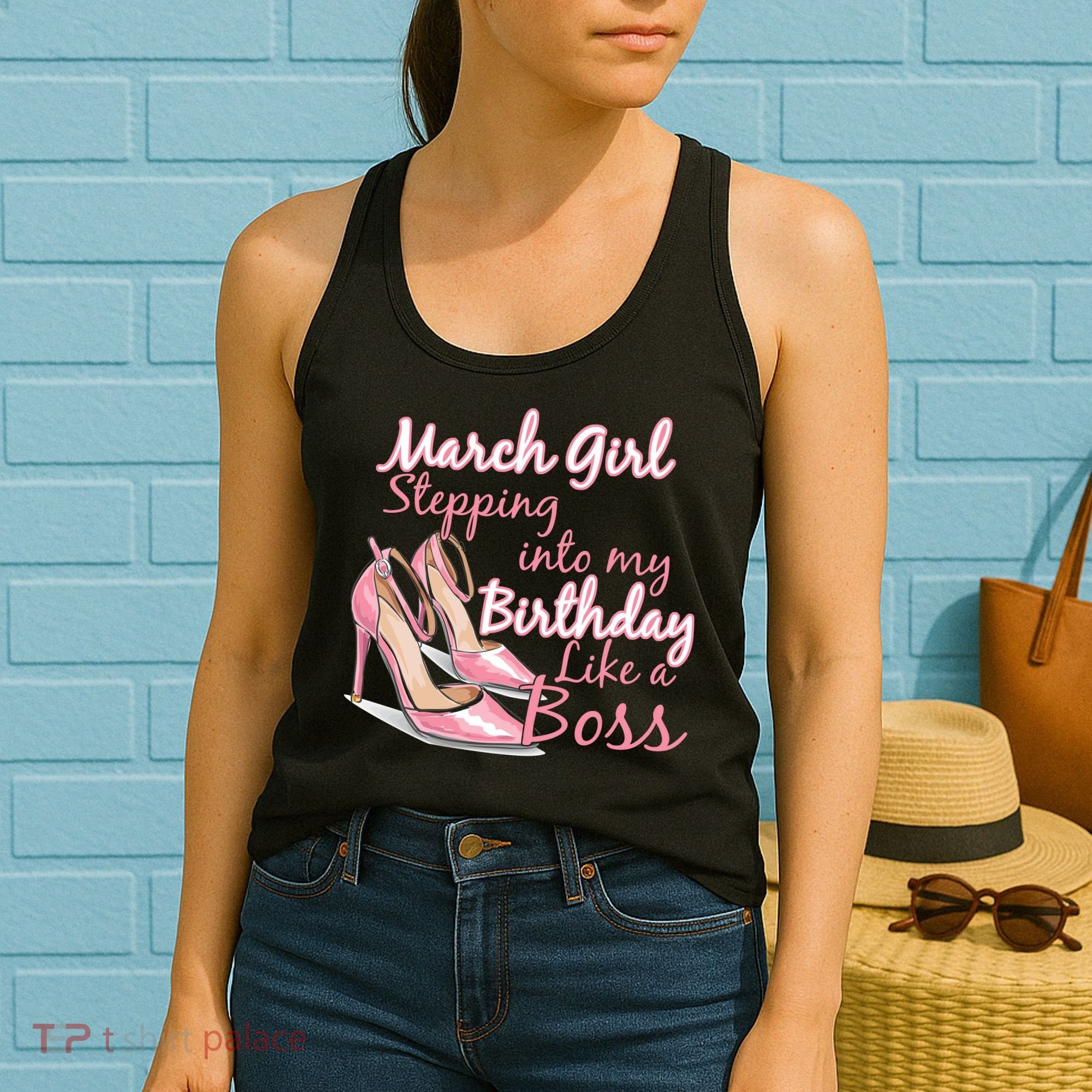 Stepping into March like a boss Women's Tank Top