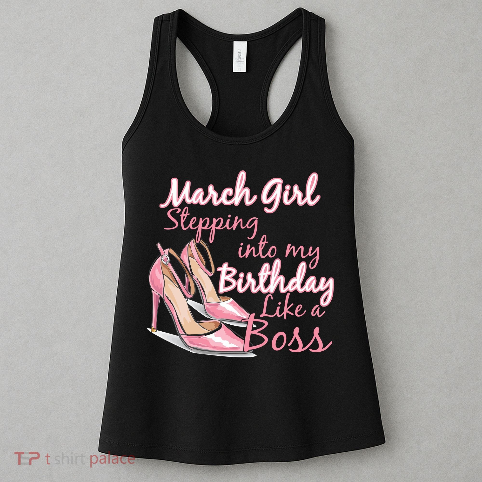 Stepping into March like a boss Women's Tank Top