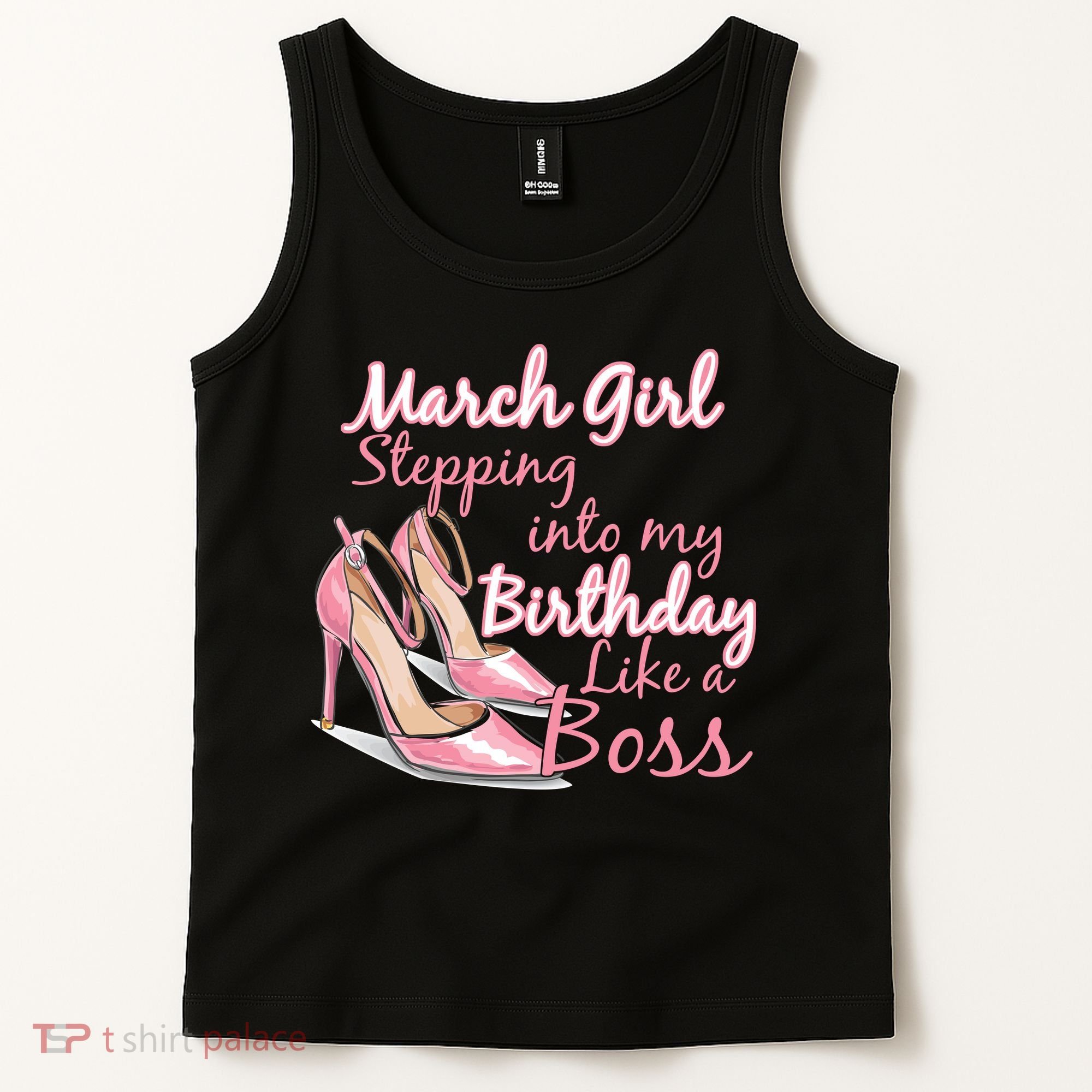 Stepping into March like a boss Tank Top