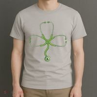 Stethoscope Clover T-Shirt thumb 3