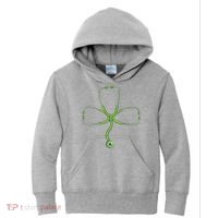 Stethoscope Clover Kids Hoodie thumb 0