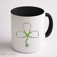 Stethoscope Clover Coffee Mug thumb 1