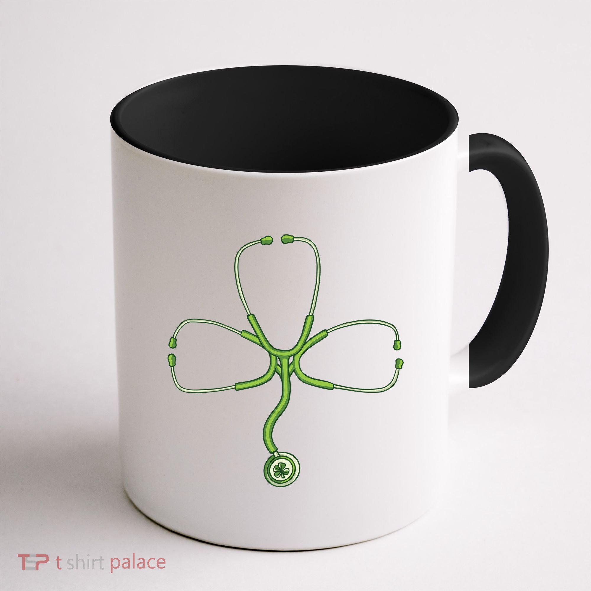 Stethoscope Clover Coffee Mug