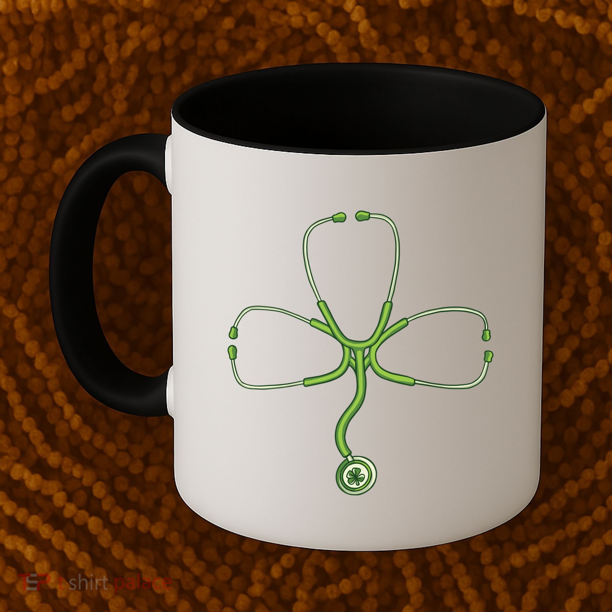 Stethoscope Clover Coffee Mug