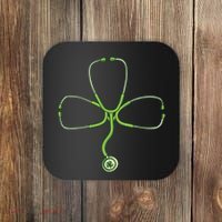 Stethoscope Clover Coaster thumb 0