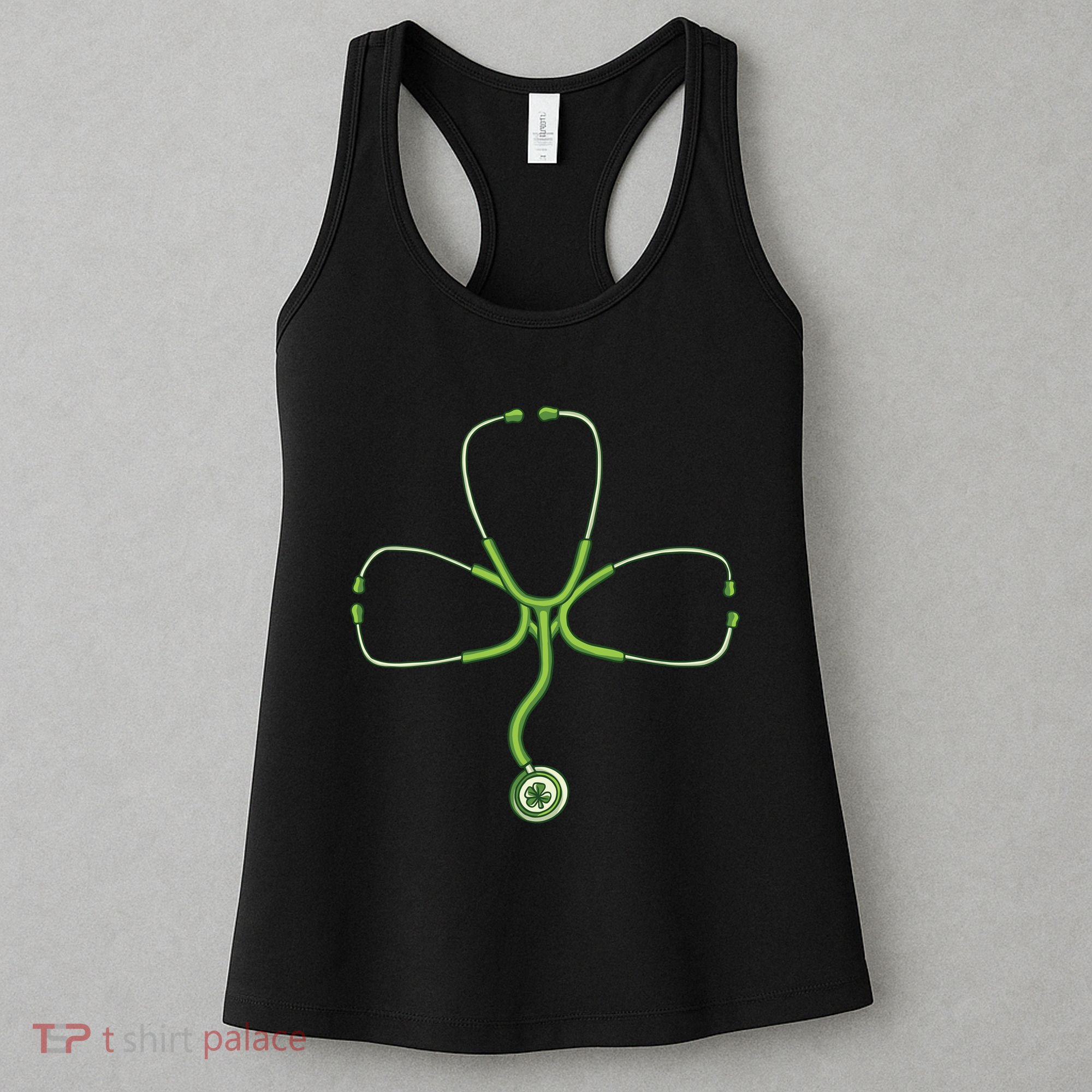 Stethoscope Clover Women's Tank Top
